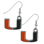 Canes Earrings Dangle Chrome