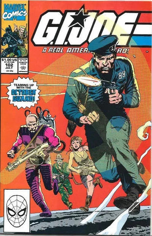 G.I. Joe: A Real American Hero Issue #102 July 1990 Comic Book
