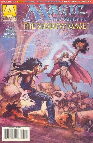 Magic the Gathering: Shadow Mage Issue #4 October 1995  Comic Book