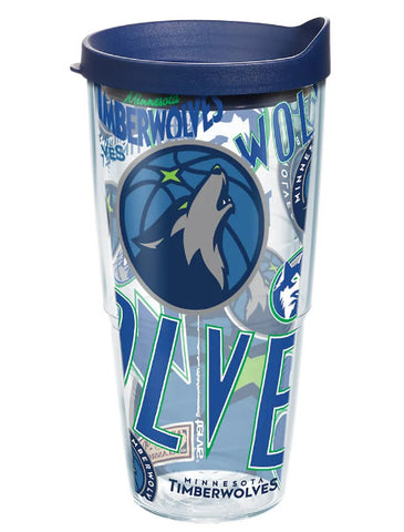 Timberwolves 24oz All Over Tervis w/ Lid