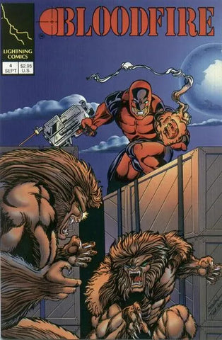 Bloodfire Issue #4 September 1993 Comic Book