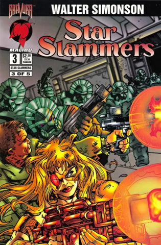 Star Slammers Issue #3 August 1994 Comic Book