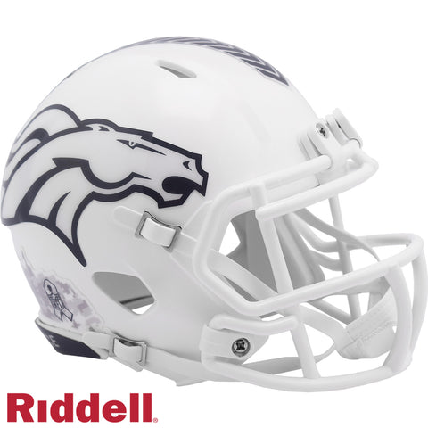 Broncos Mini Helmet Speed Salute to Service 2024