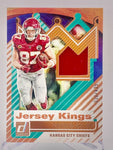 Chiefs Travis Kelce 2025 Panini Donruss No.JK-TKE #010/425 Relic Single Card