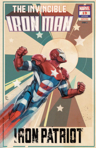 Iron Man: Invincible Issue #19 LGY#669 June 2024 Iron Patriot Variant Comic Book