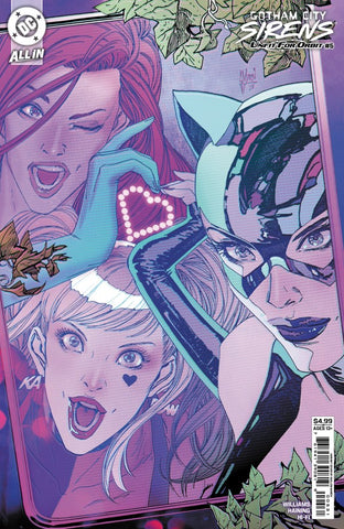 Gotham City Sirens: Unfit for Orbit Issue #5 July 2025 Cover C Comic Book