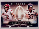 Broncos/Commanders Luke McCaffrey/Ed McCaffrey 2024 Topps Midnight No.C-23 Single Card