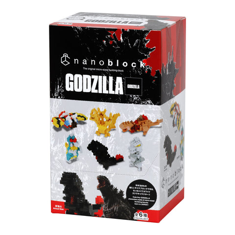 Godzilla Vol. 1 Nanoblock Mininano Series Assortment - 6-Piece Set