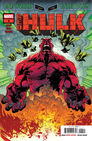 Red Hulk Issue #4 May 2025 Cover A Comic Book