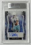 Isaiah Likely 2022 Leaf Flash Pre-Production 1/1 Clear Lightning Autographed Rookie Single Card