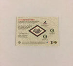 Randy Johnson/Jason Giambi/Eric Chavez 2001 Sweet Spot #37/50 Relic Single Card