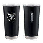 Raiders 20oz Ultra Tumbler Polished Gameday Black