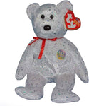 TY Beanie Baby 8.5" - Decade 2002 White Bear