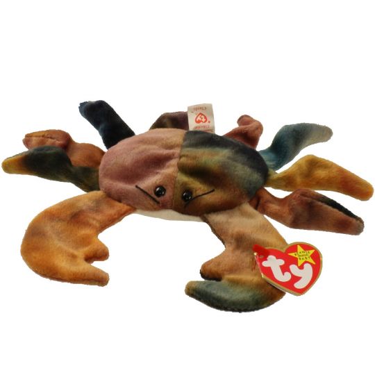 Ty Beanie store Babies Claude the Crab- 1996