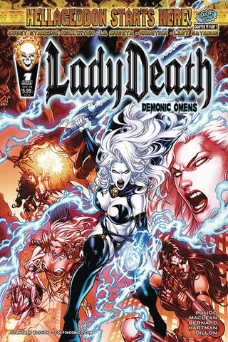 Lady Death: Demonic Omens Issue #1 September 2024 Cover A Comic Book