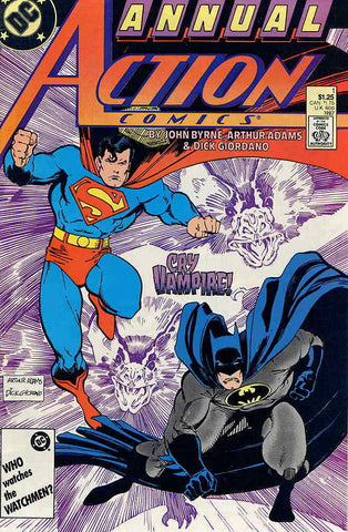 Action Comics Issue #1 Annual Year 1987 Cover A Comic Book
