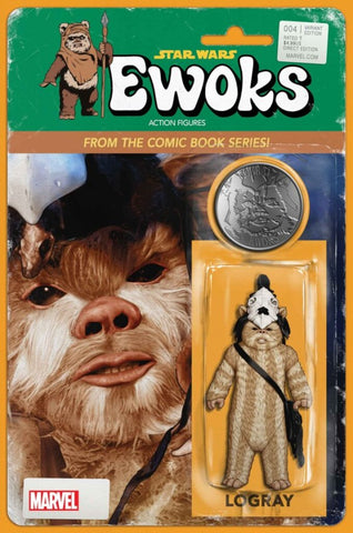 Star Wars: Ewoks Issue #4 February 2025 Variant Cover Action Figure Comic Book