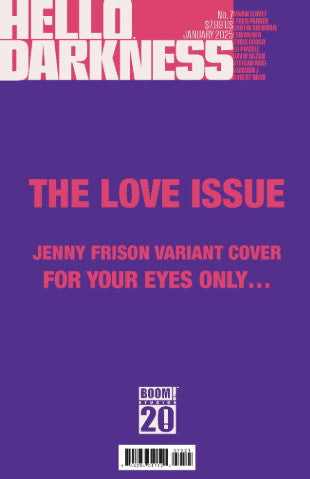 Hello Darkness Issue #7 January 2025 Variant Cover B Comic Book