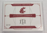 Washington St Anthony Gordon 2020 National Treasures No.32 #68/83 Booklet Autographed Duel Relic Rookie Single Card