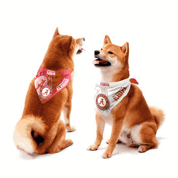 Alabama Home/Away 2-Pack Pet Bandana Set Small