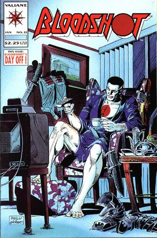 Bloodshot Issue #12 January 1994 Comic Book