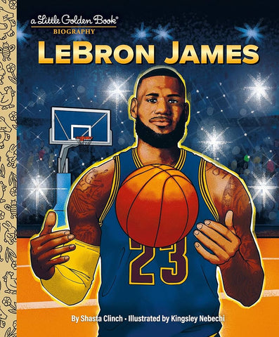 A Little Golden Book: Lebron James Biography September 2024 Book