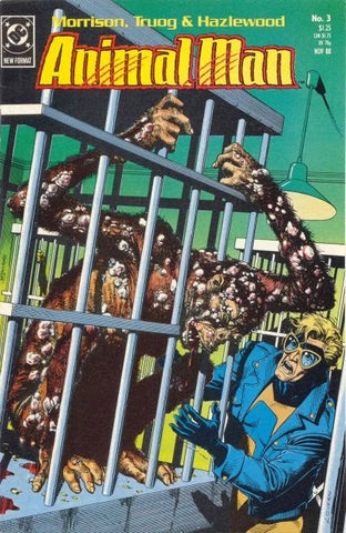 Animal Man Issue #3 November 1988 Comic Book