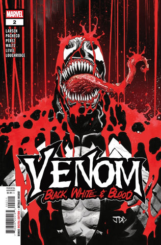 Venom: Black, White & Blood of Issue #2 September 2025 Cover A Comic Book