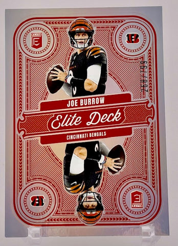 Bengals Joe Burrow 2025 Panini Donruss Elite No. 2 #268/799 Single Card