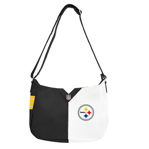 Steelers Pebble Split Hobo Purse