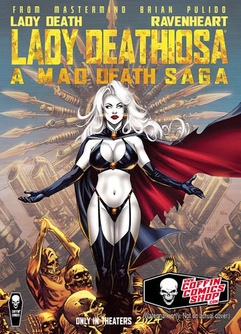 Lady Death: Lady Deathiosa Metallicard Limited to 60 Single Card