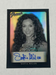 Actress Sofia Milos 2022 Leaf Metal Pop Century No.GG-SM1 15/15 Autographed Single Card