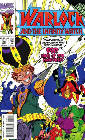 Warlock and the Infinity Watch Issue #20 September 1993 Comic Book
