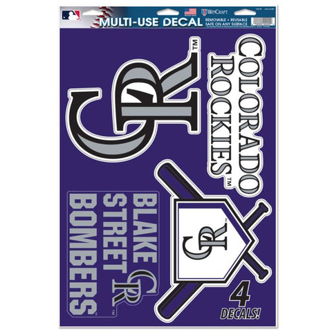 Rockies 11x17 Cut Decal