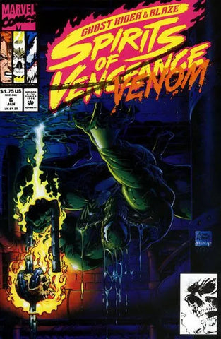 Ghost Rider and Blaze: Spirits of Vengeance Issue #6 January 1992 Comic Book