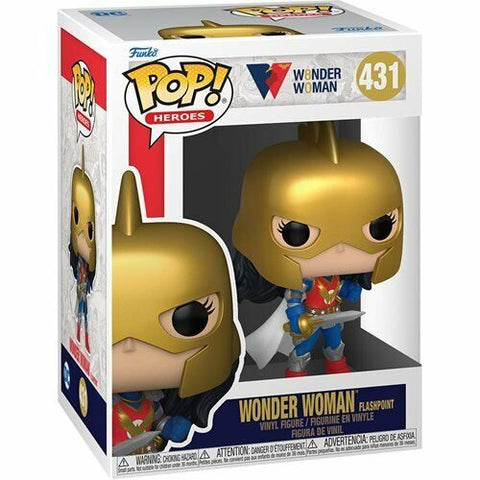Funko Pop Vinyl Heroes - DC's Wonder Woman 80th Anniversary - Wonder Woman Flashpoint 431