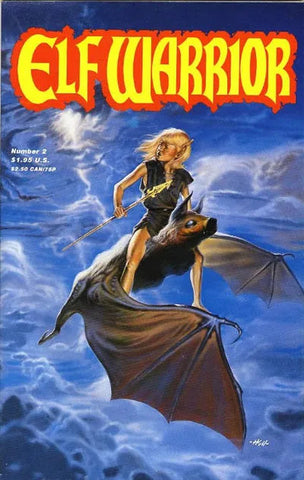 Elf Warrior Issue #2 September 1987 Comic Book