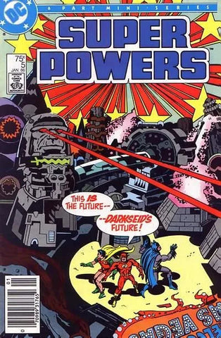 Super Powers Issue #5 January 1986 Comic Book