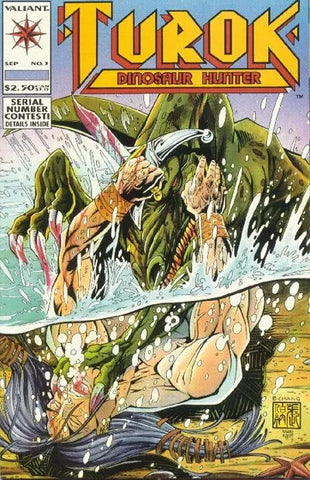 Turok: Dinosaur Hunter Issue #3 September 1993 Comic Book