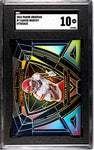 Chiefs Xavier Worthy 2024 Panini Obsidian No.7 Vitreous Case Hit SGC Graded 10 Rookie Single Card
