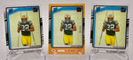 Packers Marshawn Lloyd 2024 Panini Clearly Donruss No.78 #028/199-2 Base Rookie (Lot of 3) Single Card
