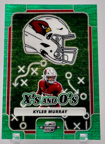 Cardinals Kyler Murray 2024 Panini Contenders Optic No. XO-KMY #20/30 Single Card