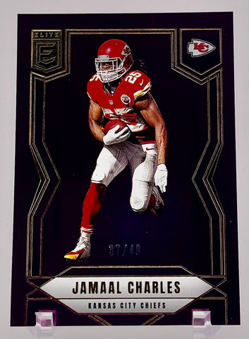 Chiefs Jamaal Charles 2025 Panini Donruss Elite No.59 #37/49 Single Card