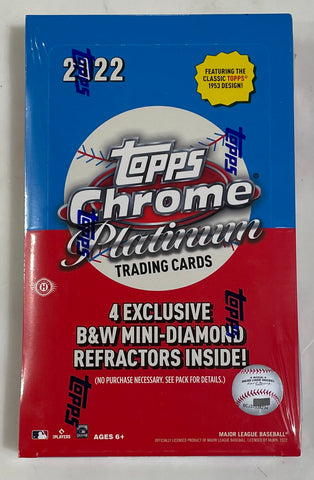2022 Topps Chrome Platinum Anniversary Lite MLB Hobby Box