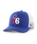 76ers Hat 47' Trucker Blue Adjustable