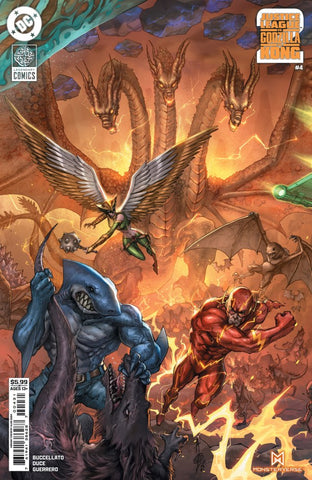 Justice League vs. Godzilla vs. Kong 2 Issue #4 September 2025 Cover C Comic Book