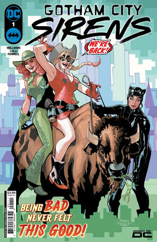 Gotham City Sirens Issue #1 August 2024 Cover A Comic Book