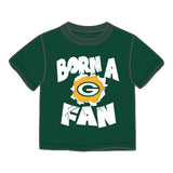 Packers Kids Shirt Born A Fan