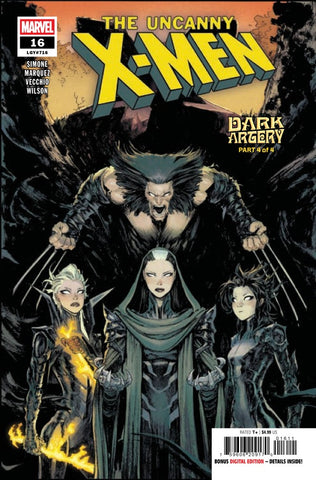 X-Men: Uncanny Issue #16 LGY#716 June 2025 Cover A Comic Book