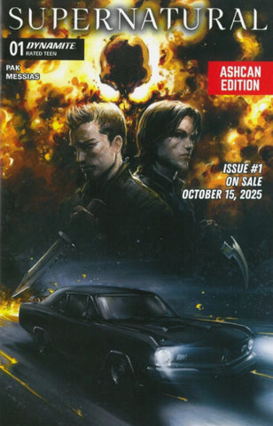 Supernatural Issue #1 September 2025 Ashcan Edition Comic Book